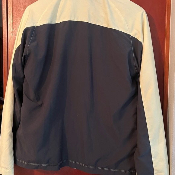 Nike Performance Golf Running Jacket Yellow & Gray lined Sz 8-10 Women’s - Picture 5 of 10